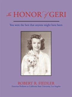 In Honor of Geri - Fiedler, Robert R.