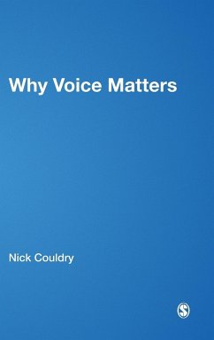 Why Voice Matters - Couldry, Nick