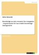 Knowledge as a key resource for... - Bild 1
