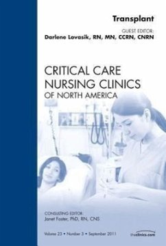 Cover Transplant, an Issue of Critical Care Nursing Clinics