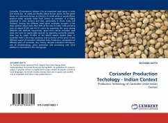 Coriander Production Techology - Indian Context