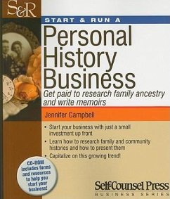 Start & Run a Personal History Business [With CDROM] - Campbell, Jennifer