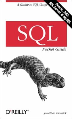 SQL Pocket Guide - Gennick, Jonathan