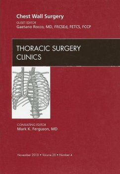 Cover Chest Wall Surgery, an Issue of Thoracic Surgery Clinics