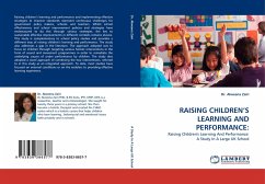 RAISING CHILDREN¿S LEARNING AND PERFORMANCE: