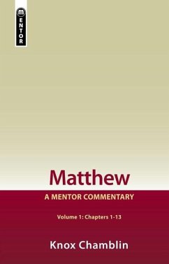 Matthew Volume 1 (Chapters 1-13) - Chamblin, Knox