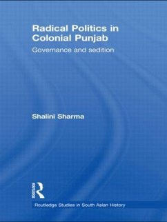 Radical Politics in Colonial Punjab - Sharma, Shalini