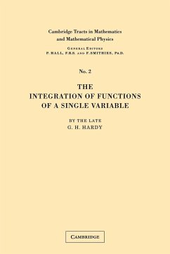 Integration of Functions - G. H., Hardy; Hardy, G. H.