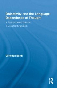 Objectivity and the Language-Dependence of Thought - Barth, Christian