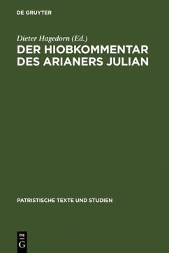 Cover Der Hiobkommentar des Arianers Julian