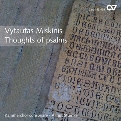 Thoughts Of Psalms-Chorwerke - Stümke/Kammerchor Consonare