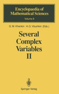 Function Theory in Classical Domains, Complex Potential Theory / Several Complex Variables 2