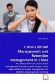 Cross-Cultural Management and Retention Management in China