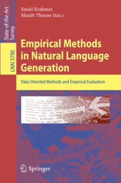 Empirical Methods in Natural Language Generation