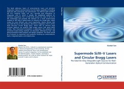 Supermode Si/III¿V Lasers and Circular Bragg Lasers - Sun, Xiankai