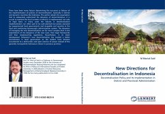 New Directions for Decentralisation in Indonesia
