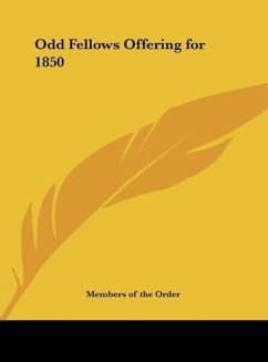 Odd Fellows Offering for 1850 - Members of the Order