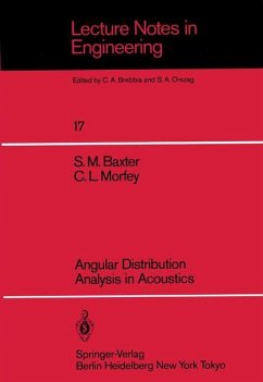 Angular Distribution Analysis in Acoustics - Baxter, Stephen M.; Morfey, Christopher L.