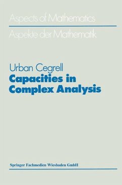 Capacities in Complex Analysis - Cegrell, Urban