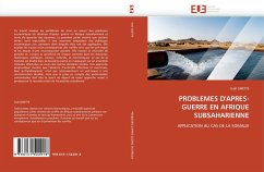 Cover PROBLEMES D''APRES-GUERRE EN AFRIQUE SUBSAHARIENNE