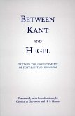 Between Kant and Hegel