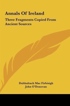 Annals Of Ireland - Mac Firbisigh, Dubhaltach