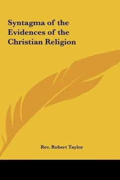 Cover Syntagma of the Evidences of the Christian Religion
