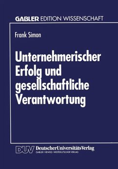 Cover Unternehmerischer Erfolg und gesellschaftliche Verantwortung