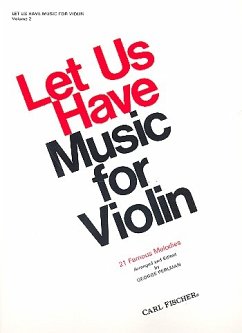 Cover Let us have Music vol.2 for violin and piano