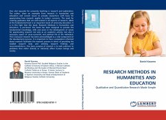 RESEARCH METHODS IN HUMANITIES AND EDUCATION