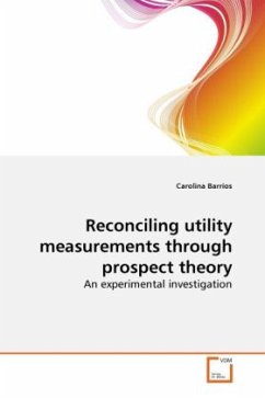 Cover Reconciling utility measurements through prospect theory