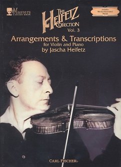 Cover The Heifetz Collection vol.3 Arrangements and transcriptions for violin and piano