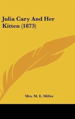 Julia Cary And Her Kitten (1873) - Miller, M. E.