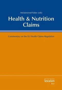 Health & Nutrition Claims - Meisterernst, Andreas;Haber, Bernd