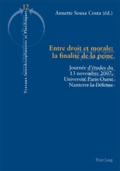 Entre droit et morale : la finalité de la peine