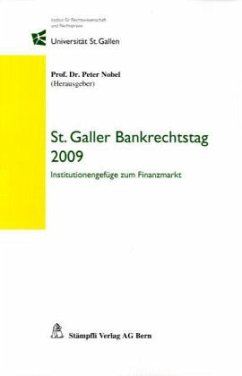 St. Galler Bankrechtstag 2009