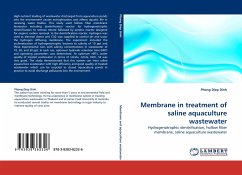 Membrane in treatment of saline aquaculture wastewater