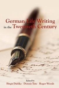 German Life Writing in the Twentieth Century