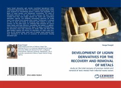 DEVELOPMENT OF LIGNIN DERIVATIVES FOR THE RECOVERY AND REMOVAL OF METALS - Parajuli, Durga