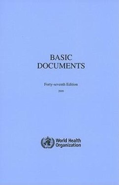 Basic Documents - World Health Organization