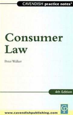 Practice Notes on Consumer Law - Walker, Peter (ed.)