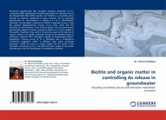 Biotite and organic matter in controlling As release in groundwater