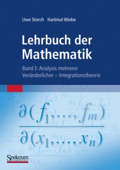 Lehrbuch der Mathematik, Band 3 - Wiebe, Hartmut;Storch, Uwe