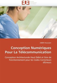 Conception Numériques Pour La Télécommunication - Houssein, JABER