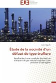 Étude de la nocivité d'un défaut de type éraflure