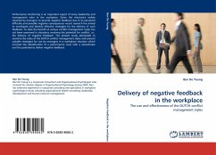 Delivery of negative feedback in the workplace
