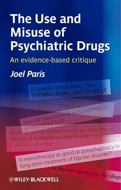 The Use and Misuse of Psychiatric Drugs - Paris, Joel