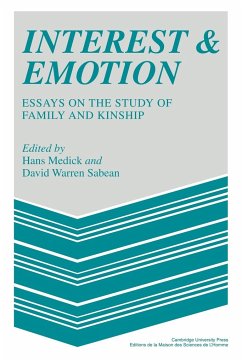 Interest and Emotion - Medick, Hans; Sabean, David Warren