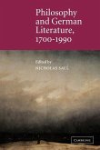 Philosophy and German Literature, 1700 1990