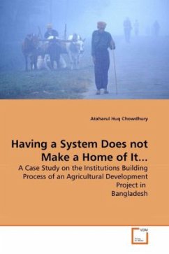 Having a System Does not Make a Home of It - Chowdhury, Ataharul Huq